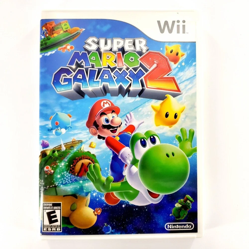 Super Mario Galaxy 2 (Nintendo Wii, 2010) Complete Tested & Works